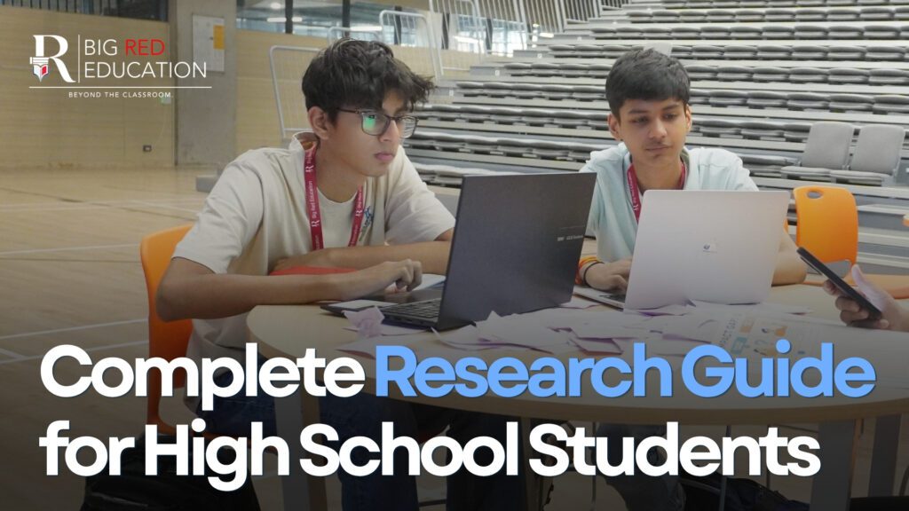 From Hypothesis to Publication: The Complete Research Guide for High School Students