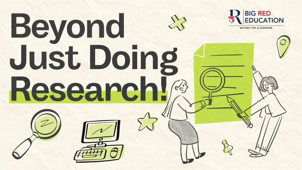 The Difference Between a Student Who “Did Research” and One Who “Actually Did Research”